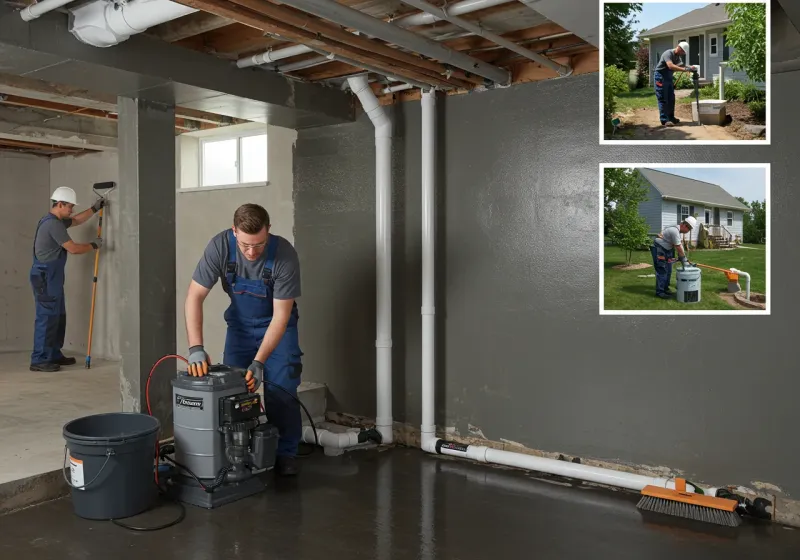 Basement Waterproofing and Flood Prevention process in Collins, MS